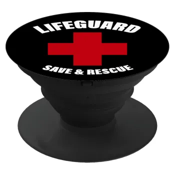 Lifeguard Save & Rescue, Phone Holders Stand  Μαύρο Βάση Στήριξης Κινητού στο Χέρι