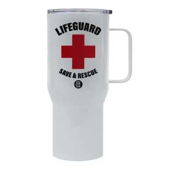 Lifeguard Save & Rescue, Mega Stainless steel Tumbler with lid, double wall 750L
