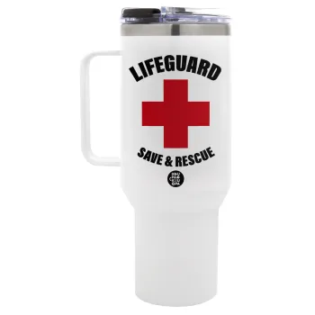 Lifeguard Save & Rescue, Mega Tumbler με καπάκι, διπλού τοιχώματος (θερμό) 1,2L