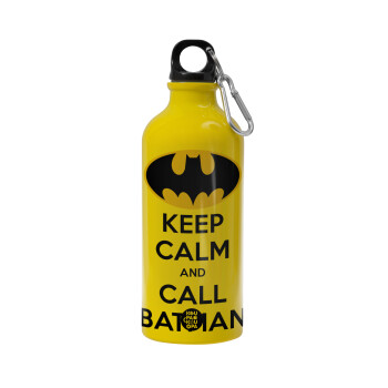 KEEP CALM & Call BATMAN, Water bottle 600ml