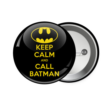KEEP CALM & Call BATMAN, Κονκάρδα παραμάνα 7.5cm