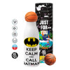 Bascetball Metal mug thermos, double wall, 550ml