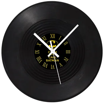 KEEP CALM & Call BATMAN, Ρολόι τοίχου Βινύλιο (30cm)