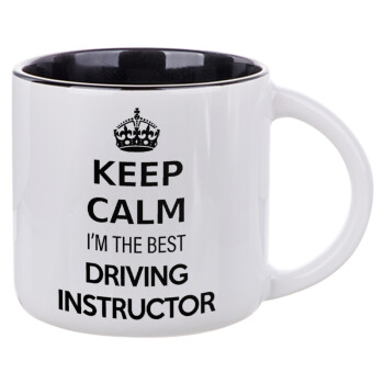 KEEP CALM I'M THE BEST DRIVING INSTRUCTOR, Κούπα κεραμική 400ml