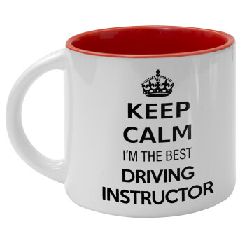 KEEP CALM I'M THE BEST DRIVING INSTRUCTOR, Κούπα κεραμική 400ml