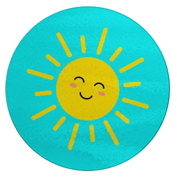 Happy sun, Επιφάνεια κοπής γυάλινη στρογγυλή (30cm)