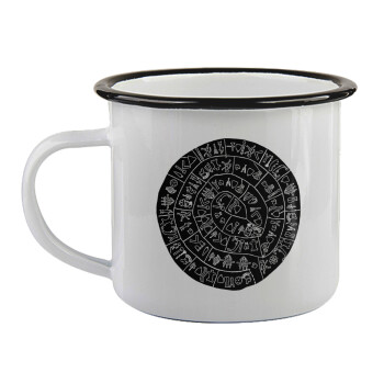 Δίσκος Φαιστού, Κούπα εμαγιέ με μαύρο χείλος 360ml