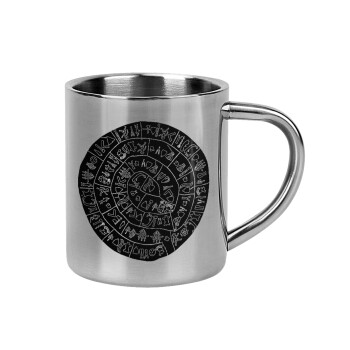 Δίσκος Φαιστού, Mug Stainless steel double wall 300ml