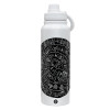 1L Stainless Steel Thermal Bottle with Phone Holder & Double Wall Insulation