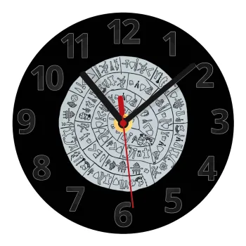 Δίσκος Φαιστού, Ρολόι τοίχου γυάλινο (20cm)