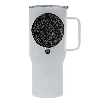 Δίσκος Φαιστού, Tumbler με καπάκι, διπλού τοιχώματος (θερμό) 750L