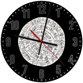 Δίσκος Φαιστού, Ρολόι τοίχου ξύλινο (30cm)