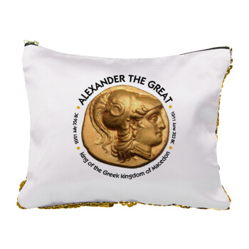 Alexander the Great, Τσαντάκι νεσεσέρ με πούλιες (Sequin) Χρυσό