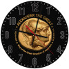 Ρολόι τοίχου ξύλινο (30cm)