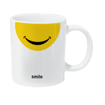 Smile Mug, Κούπα Giga, κεραμική, 590ml