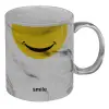 Mug ceramic marble style, 330ml