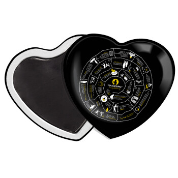 Προχίστορας, Μαγνητάκι καρδιά (57x52mm)