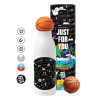 Bascetball Metal mug thermos, double wall, 550ml
