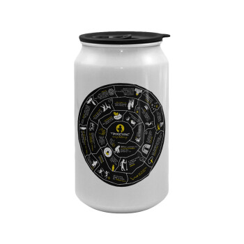 Προχίστορας, Κούπα ταξιδιού μεταλλική με καπάκι (tin-can) 500ml