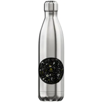 Προχίστορας, Inox (Stainless steel) hot metal mug, double wall, 750ml