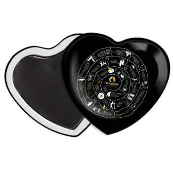 Προχίστορας, Μαγνητάκι καρδιά (57x52mm)