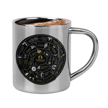 Προχίστορας, Κουπάκι μεταλλικό διπλού τοιχώματος για espresso (220ml)