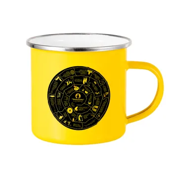 Προχίστορας, Yellow Enamel Metallic Cup 360ml