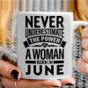   Never Underestimate the poer of a Woman born in...
