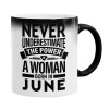  Never Underestimate the poer of a Woman born in...