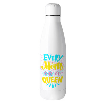 Every mom is a Queen, Metal mug thermos (Stainless steel), 500ml