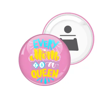 Every mom is a Queen, Μαγνητάκι και ανοιχτήρι μπύρας στρογγυλό διάστασης 5,9cm