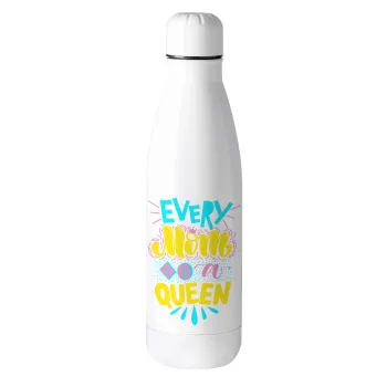 Every mom is a Queen, Metal mug thermos (Stainless steel), 500ml