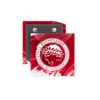 Olympiacos F.C., Κονκάρδα παραμάνα τετράγωνη 5x5cm