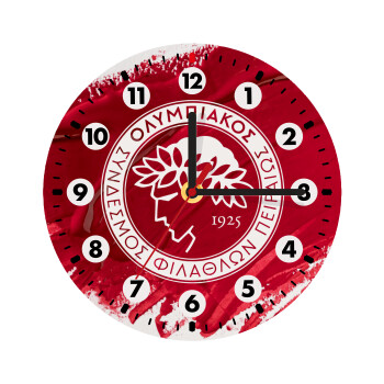 Olympiacos F.C., Ρολόι τοίχου ξύλινο (20cm)