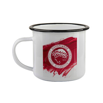 Olympiacos F.C., Κούπα εμαγιέ με μαύρο χείλος 360ml
