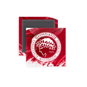 Olympiacos F.C., Μαγνητάκι ψυγείου τετράγωνο διάστασης 5x5cm