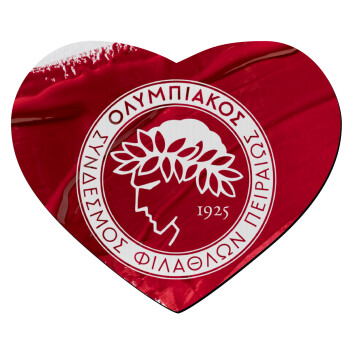 Olympiacos F.C., Mousepad καρδιά 23x20cm
