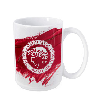 Olympiacos F.C., Κούπα Mega, κεραμική, 450ml