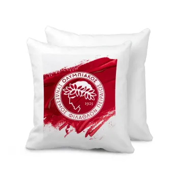 Olympiacos F.C., Sofa cushion 40x40cm includes filling