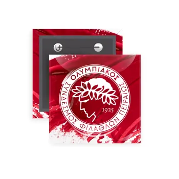 Olympiacos F.C., Κονκάρδα παραμάνα τετράγωνη 5x5cm