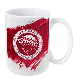 Olympiacos F.C., Κούπα Mega, κεραμική, 450ml