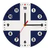 Wooden wall clock (20cm)