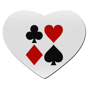 Τραπουλόχαρτα, Mousepad heart 23x20cm