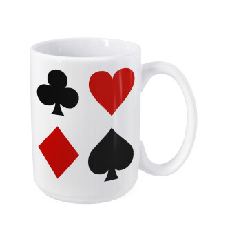 Τραπουλόχαρτα, Κούπα Mega, κεραμική, 450ml