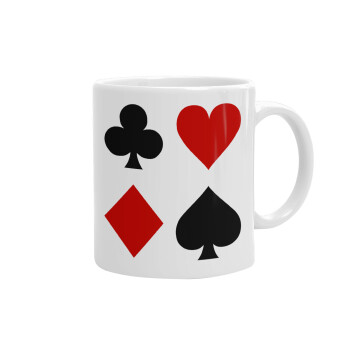 Τραπουλόχαρτα, Ceramic coffee mug, 330ml (1pcs)