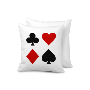 Τραπουλόχαρτα, Sofa cushion 40x40cm includes filling