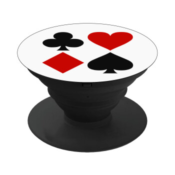 Τραπουλόχαρτα, Phone Holders Stand  Black Hand-held Mobile Phone Holder