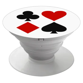 Τραπουλόχαρτα, Phone Holders Stand  Λευκό Βάση Στήριξης Κινητού στο Χέρι