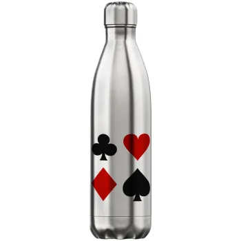 Τραπουλόχαρτα, Inox (Stainless steel) hot metal mug, double wall, 750ml