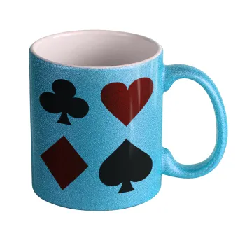 Τραπουλόχαρτα, Κούπα Σιέλ Glitter που γυαλίζει, κεραμική, 330ml